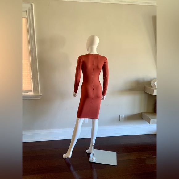 Mendocino Executive Dress in Persimmon - Picture 6 of 6